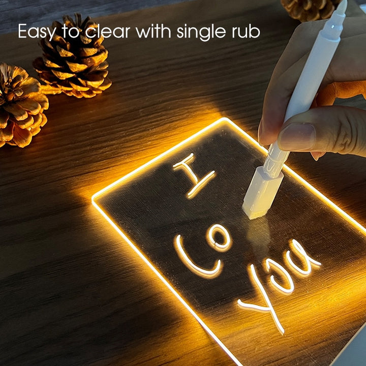 LED Note Board Acrylic Light